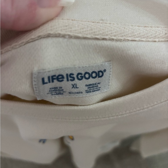 life is good flower crewneck - Picture 3 of 4